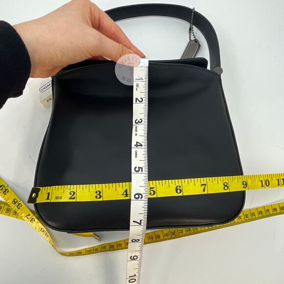 NEW Vintage Coach Whitney Mini Hobo Bag 9181 Black 1999 Turkey - Picture 7 of 10